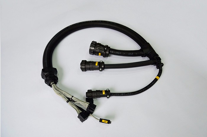 Conventional automotive wiring harness